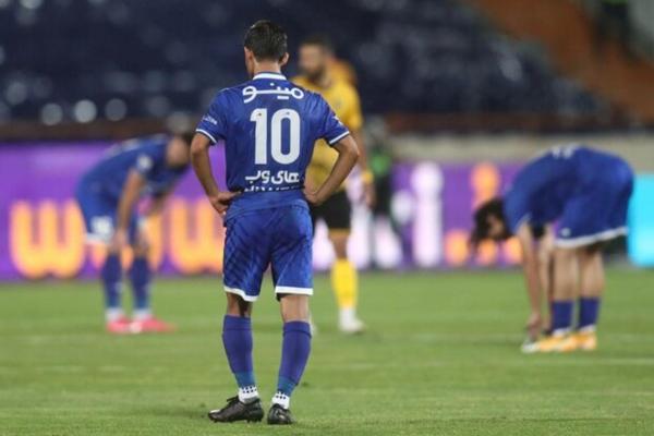 پیام مشکوک مهاجم استقلال پیغام مشکوک مهاجم استقلال