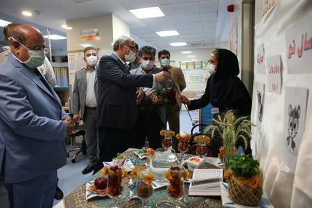 بازدید سرزده وزیر بهداشت از بیمارستان شهدای تجریش