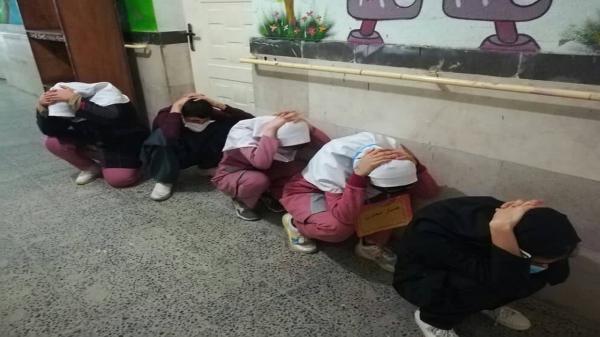 برگزاری مانور زلزله و ایمنی در مدارس با احتیاج های ویژه کردستان